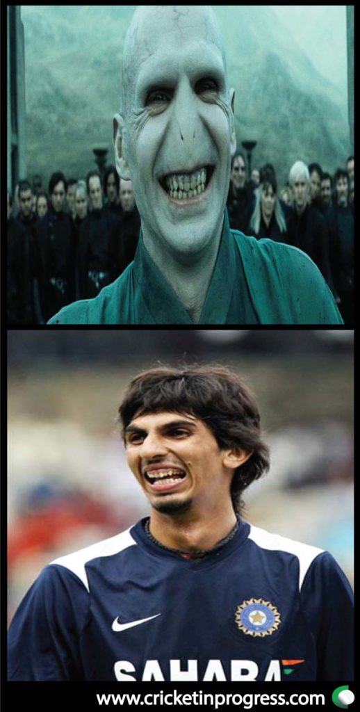 Ishant Sharma Voldemort